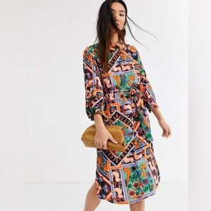 Monki ASOS Greek Mythology dress party size XXS
